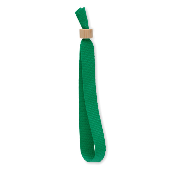 Bracelet évènementiel personnalisé FIESTA Vert 
